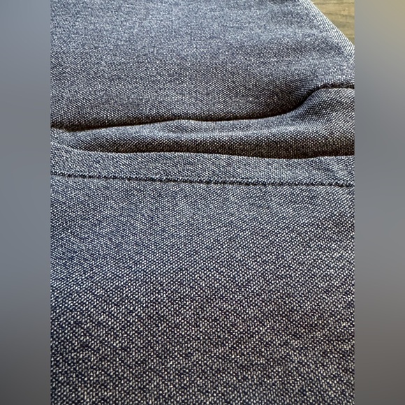 Apt. 9 Blue Textured Stretch Bootcut Dress Pull On Pants NWT Large - Picture 3 of 8